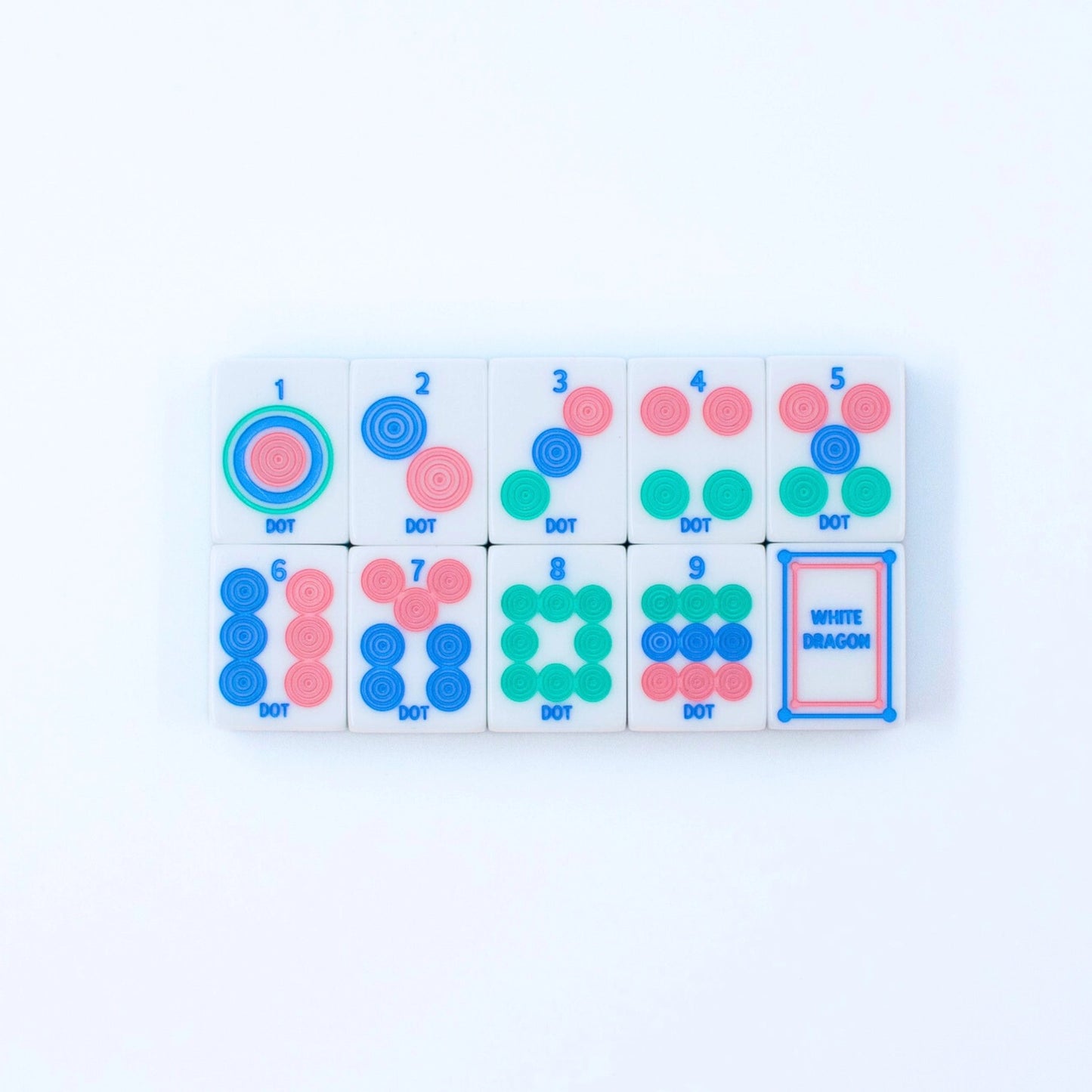 My Fair Mahjong - Pink Crystal Prism Mahjong with Bold Angles and Vibrant Vibes