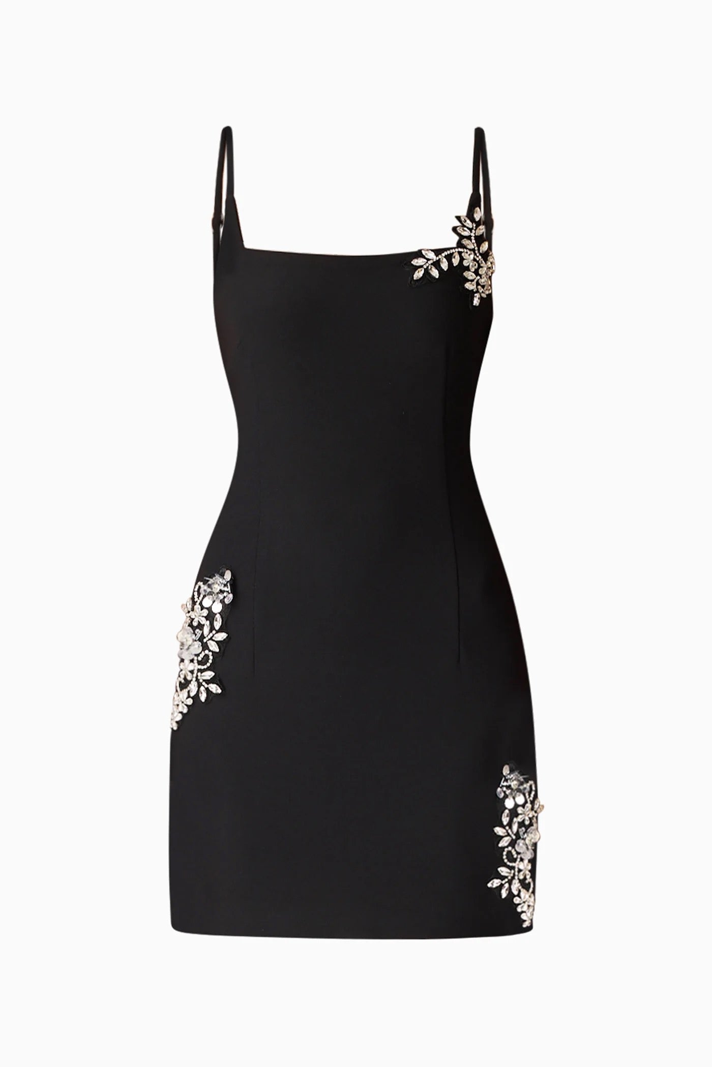 ELLIATT - Women -  Black Veda Embellished Mini Dress