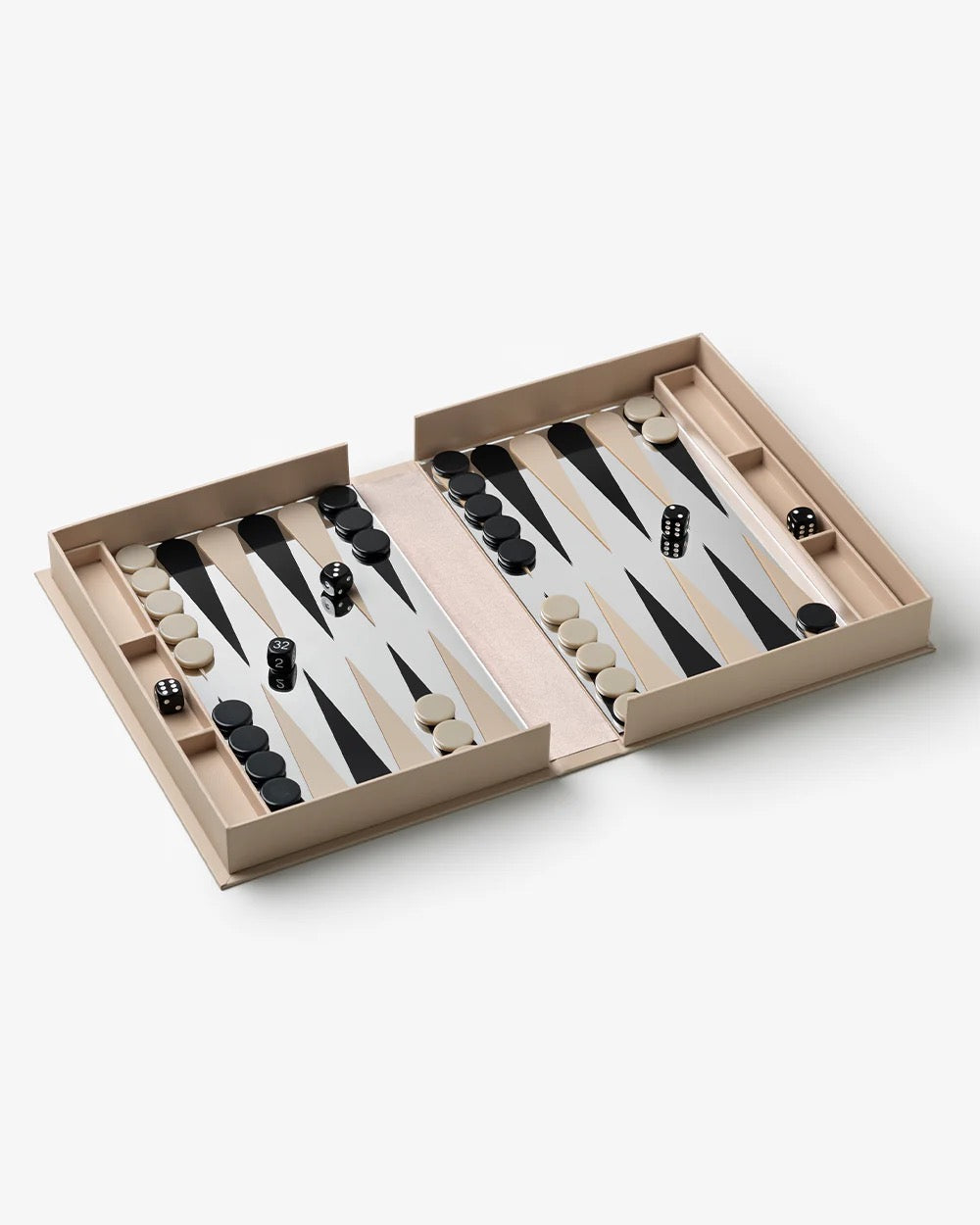 Printworks - Beige Art Of Backgammon Mirror
