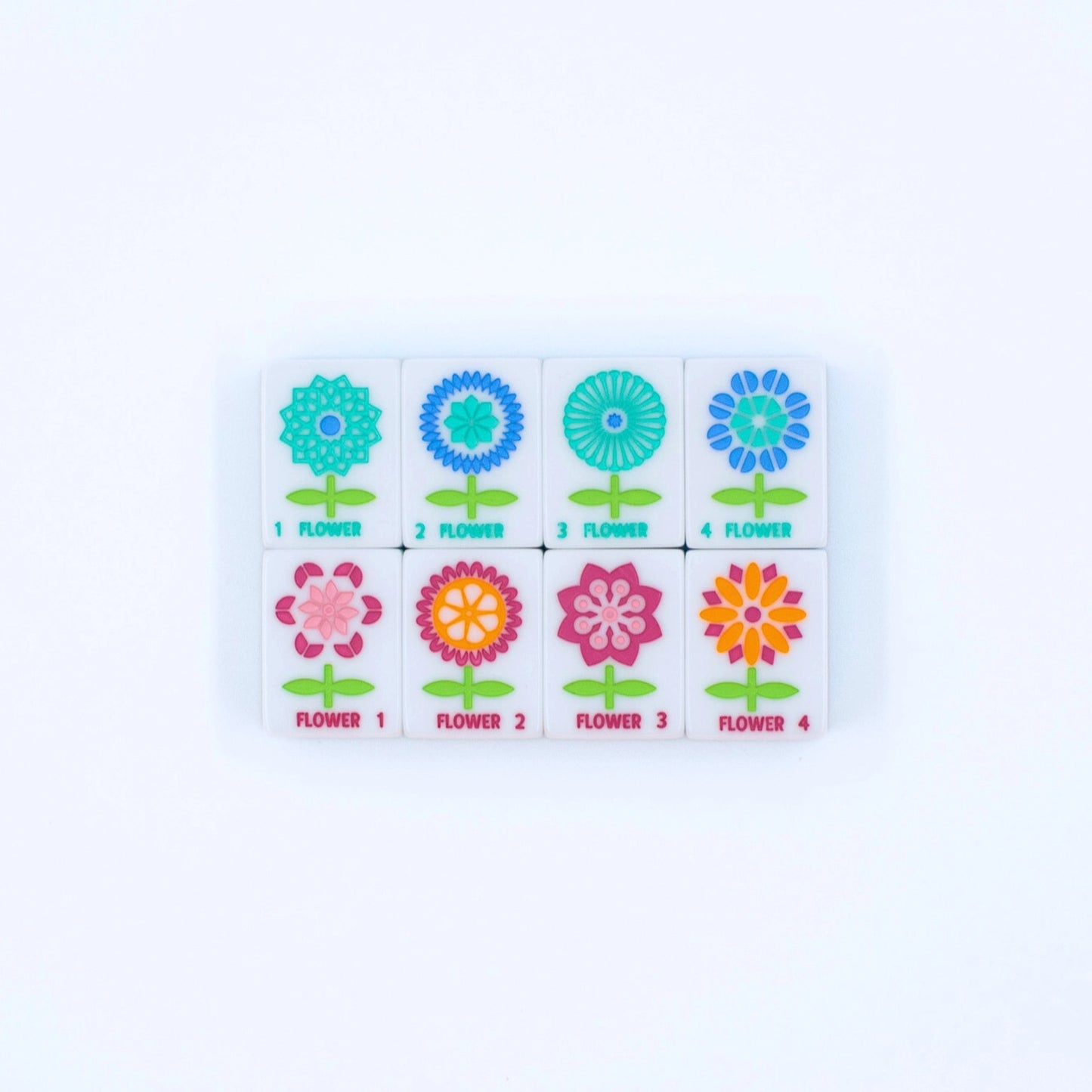 My Fair Mahjong - Pink Crystal Prism Mahjong with Bold Angles and Vibrant Vibes