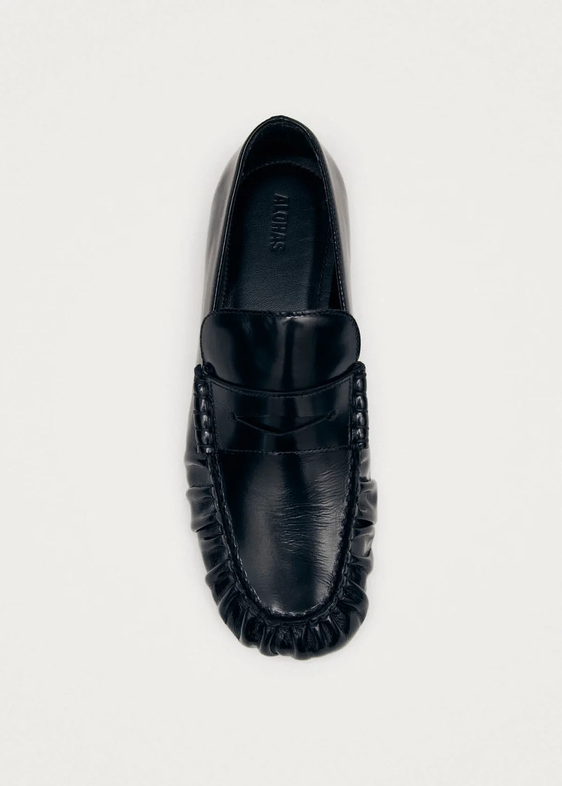 Alohas - Women - Black Aven Leather Loafers