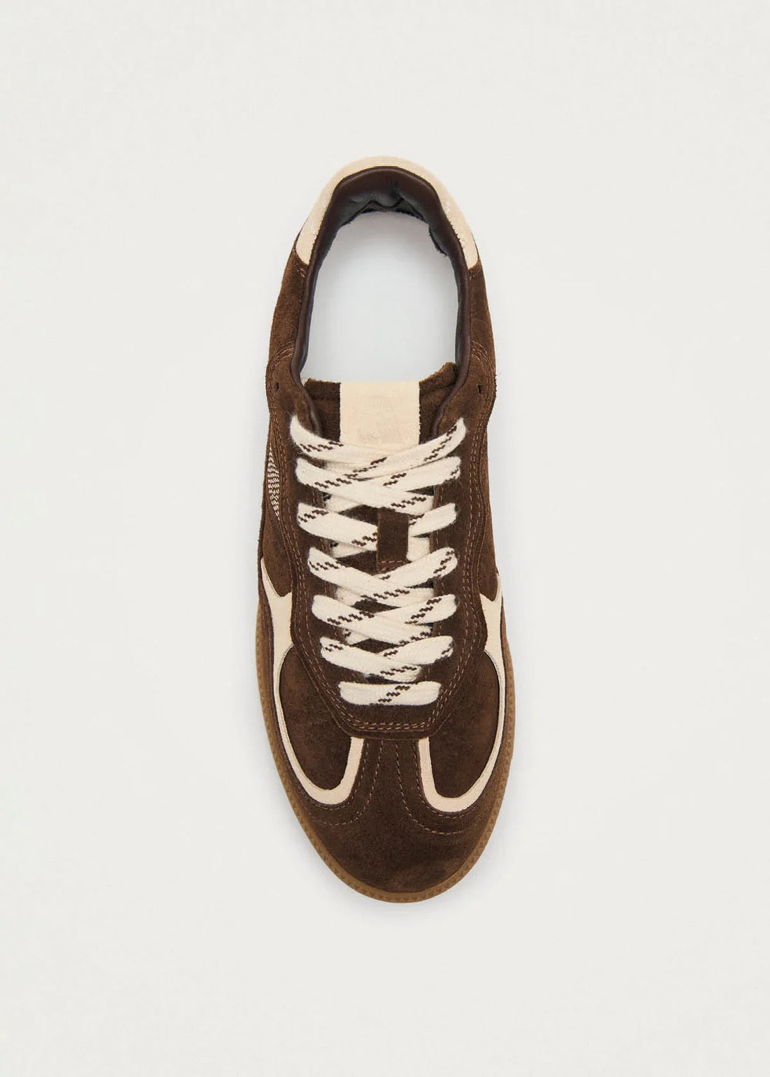 Alohas - Women -  Cocoa & Off White TB.490 Rife Leather Sneakers