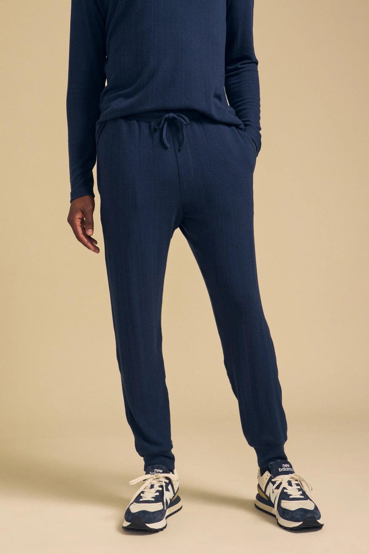Velvet  By Graham & Spencer -Men - Midnight Ellis Jersey Sweatpant