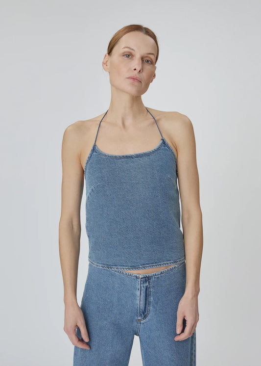 Still Here  - Women - Classic Blue Toggle Tank
