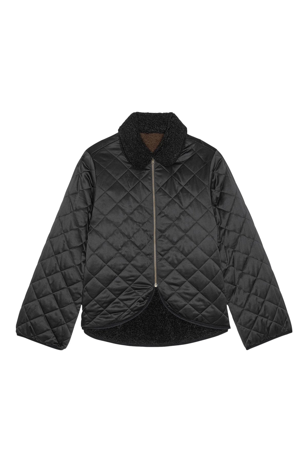 The Great - Women - Black Reversible Western Yoke Pasture Jacket