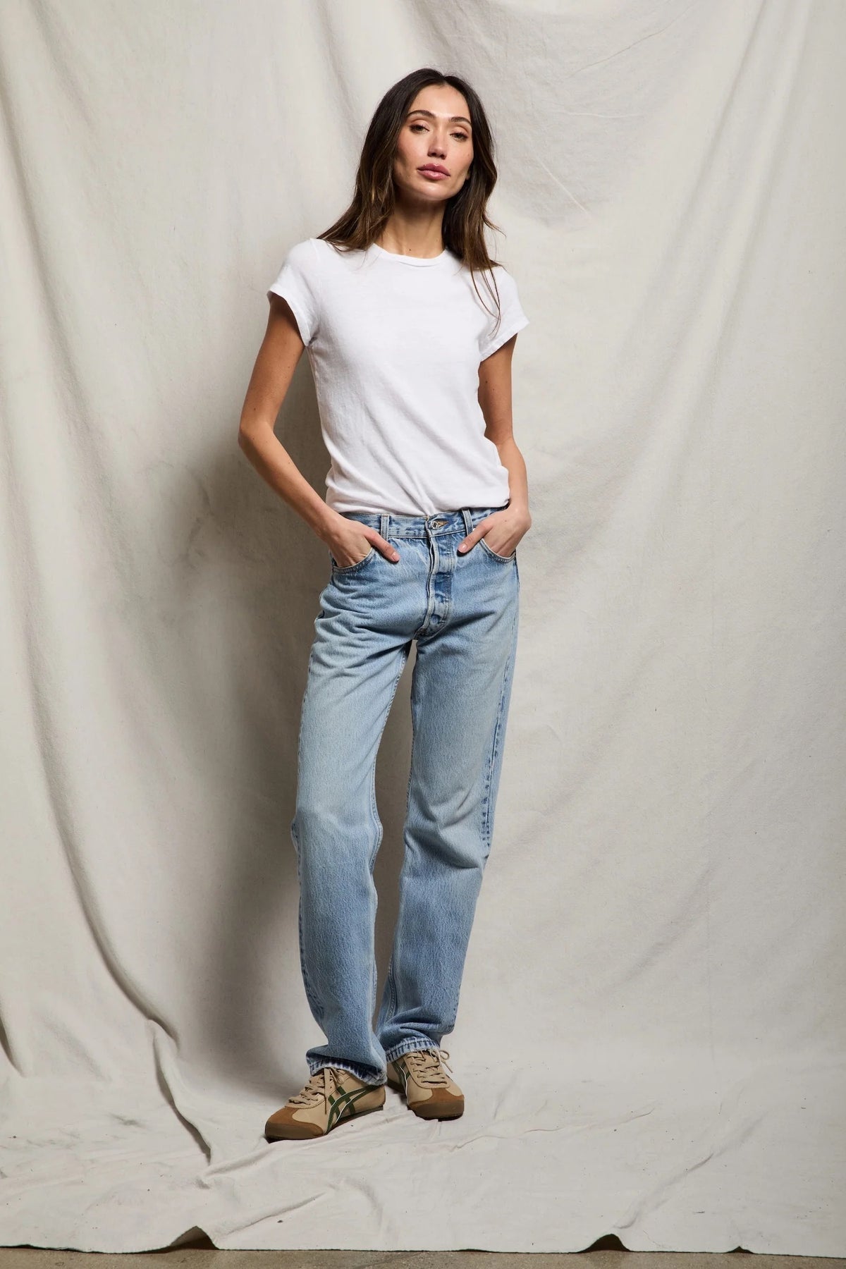 Perfect White Tee - Women -Sheryl Recycled Cotton Baby Tee