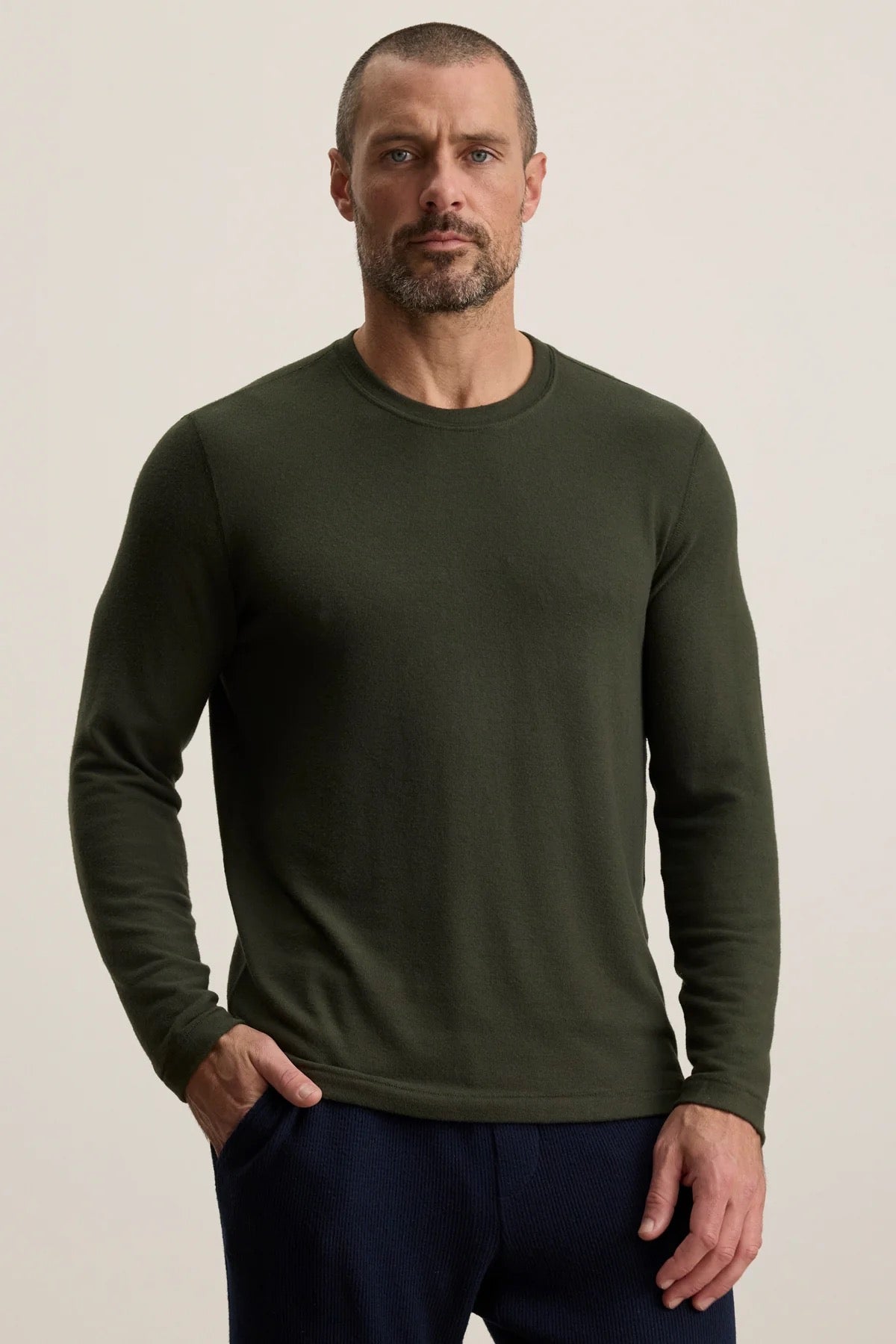 Velvetby Graham & Spencer -Men - Dillweed Becker Long Sleeve Tee