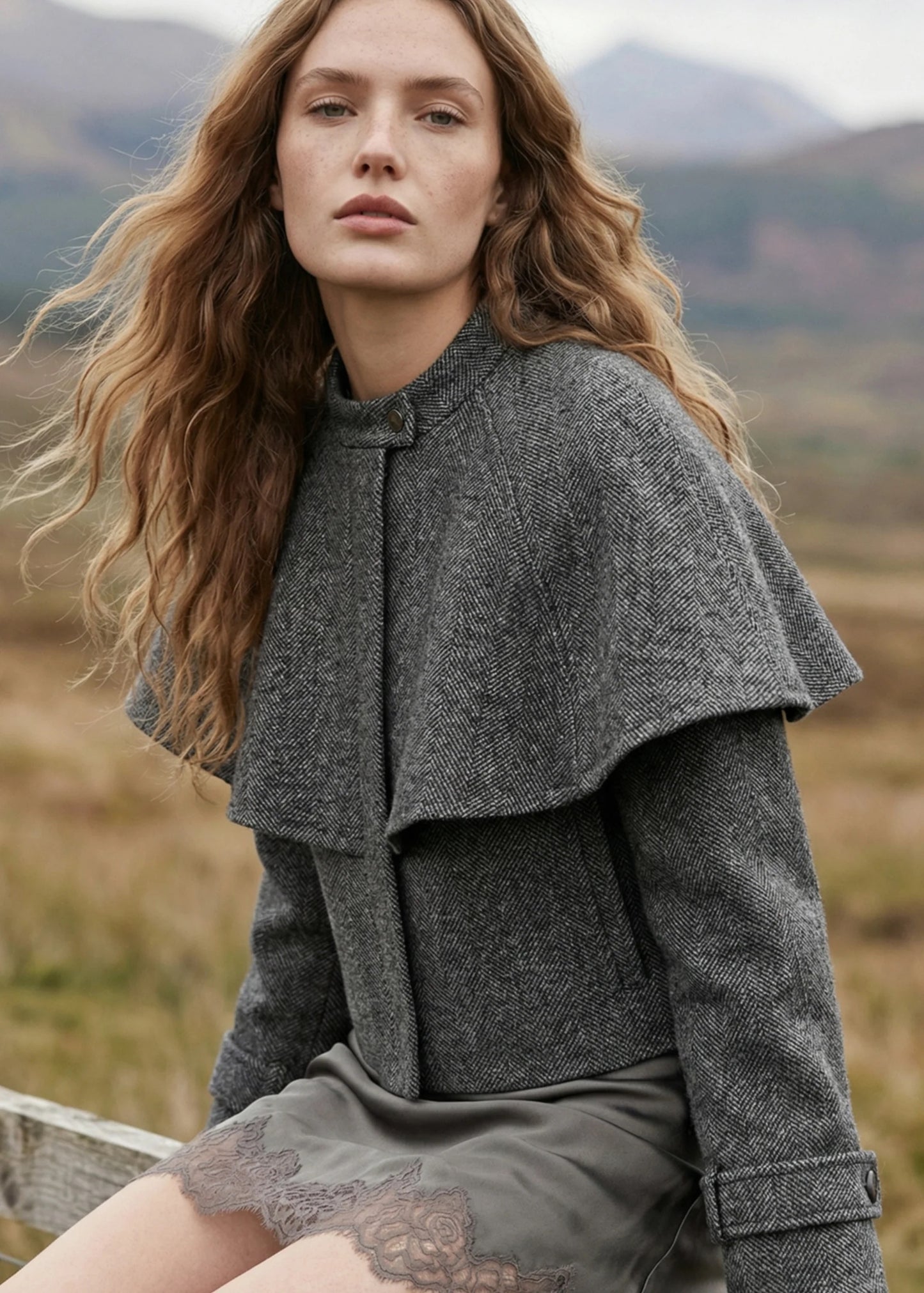 CAMI NYC - Women - Dark Grey Adler Herringbone Jacket