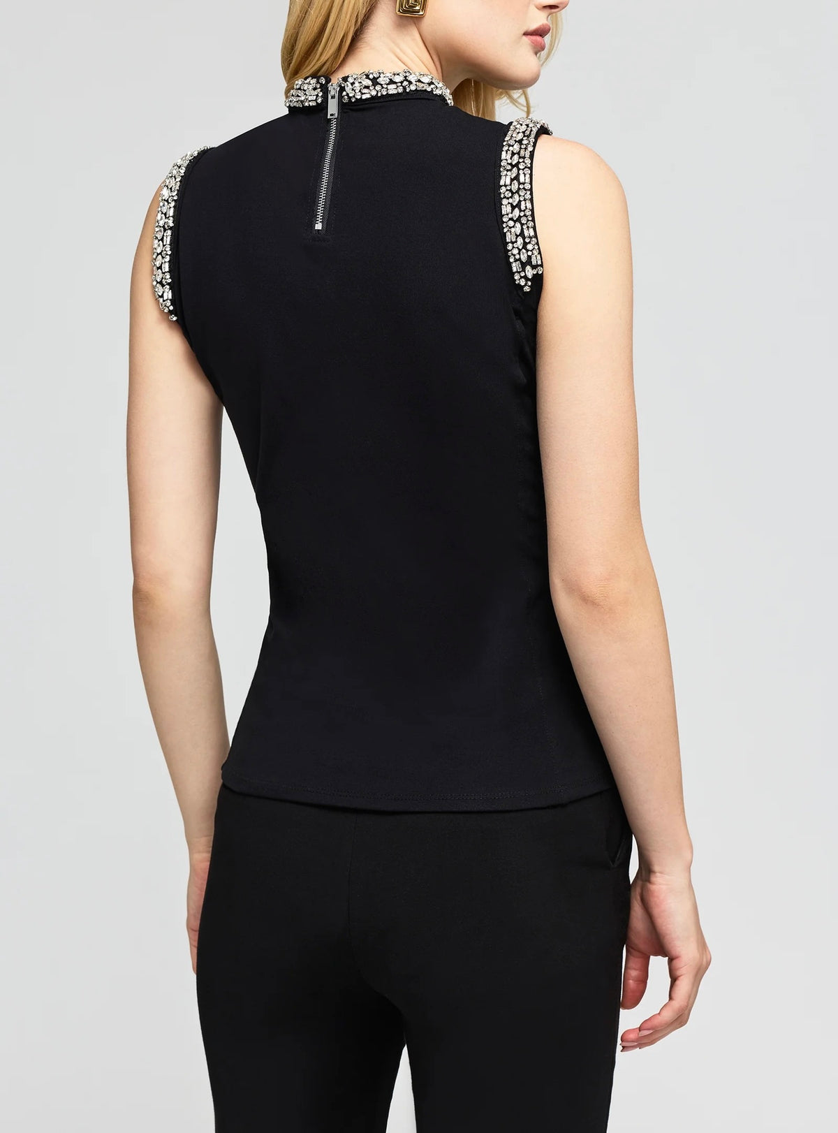Generation Love - Women - Black  Lavinia Embellished Top
