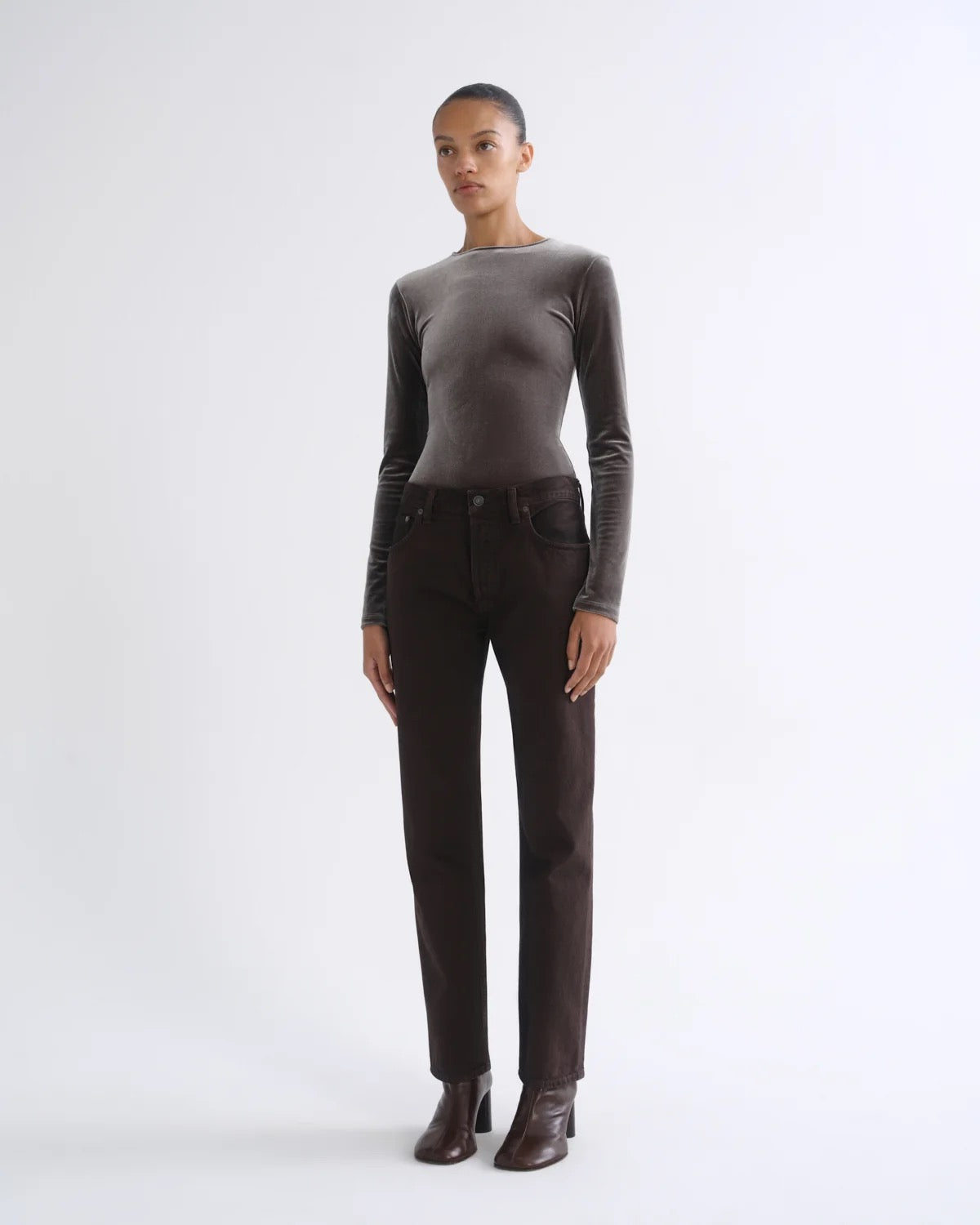 AGOLDE - Women - Deep Roast Romney Jean
