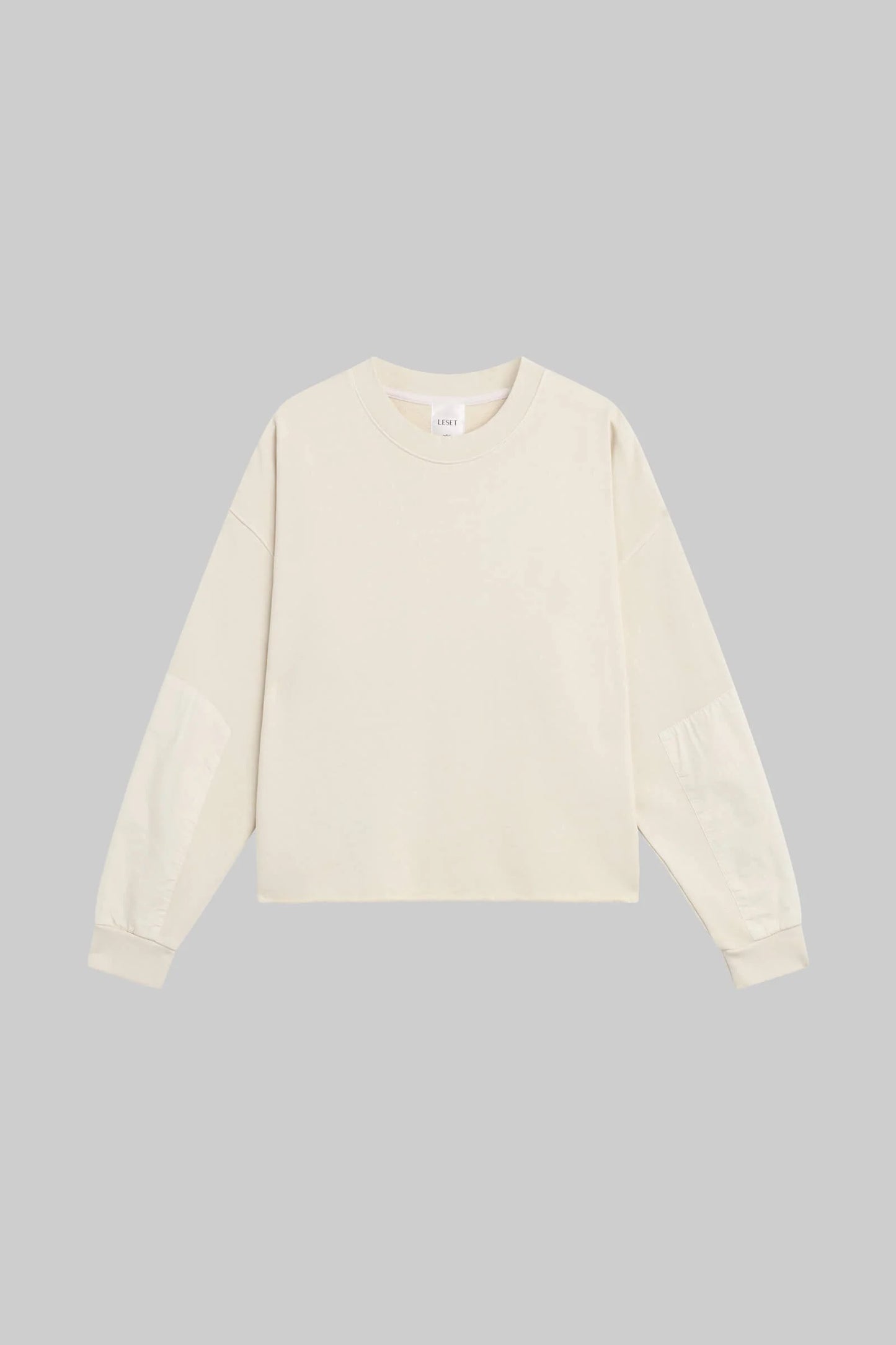 Leset - Women - Chalk Jamie Patch Crew