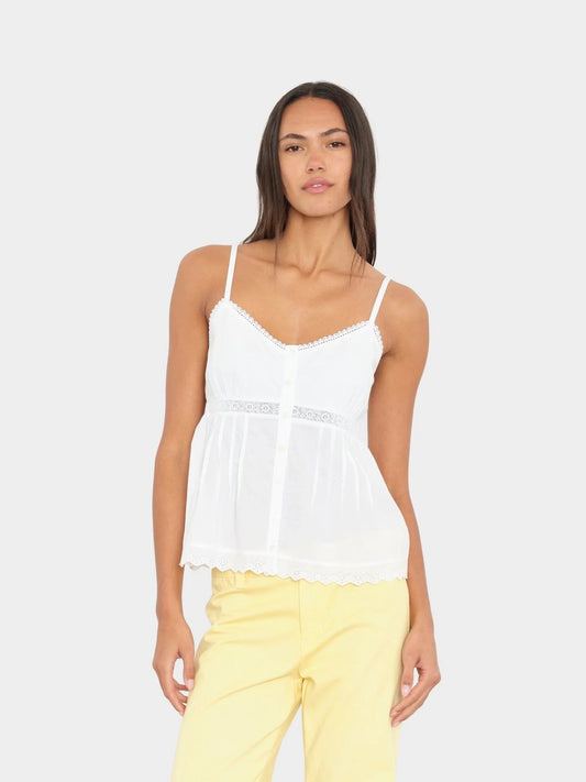 XIRENA - Women - White / Soft Sun  Alexia Top