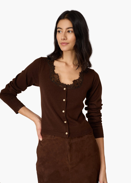 CAMI NYC - Women - Umber Eileen Lightweight Knit Cardigan