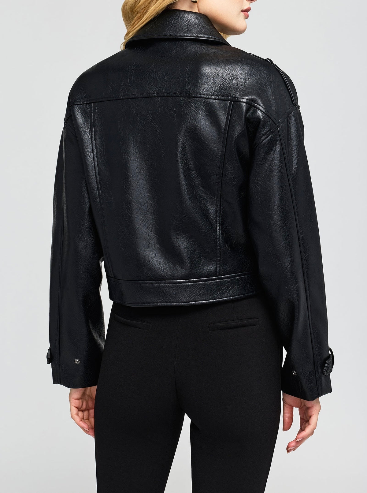 Generation Love - Women - Black  Dublin Vegan Leather Jacket