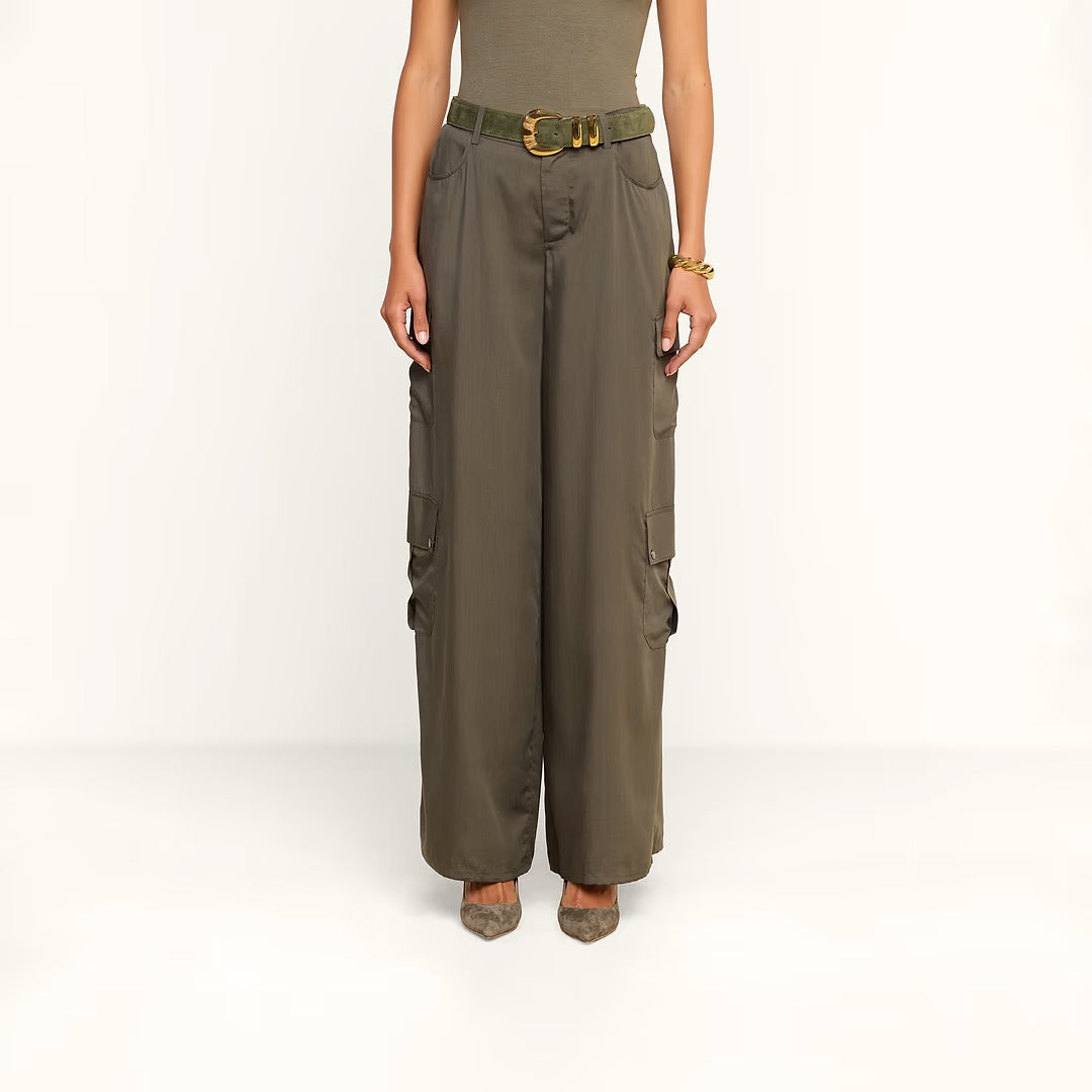 L'AGENCE - Women - Ash Olive Isolde Cargo Pant