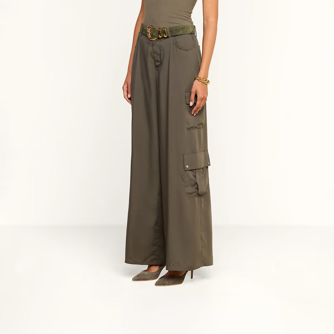 L'AGENCE - Women - Ash Olive Isolde Cargo Pant