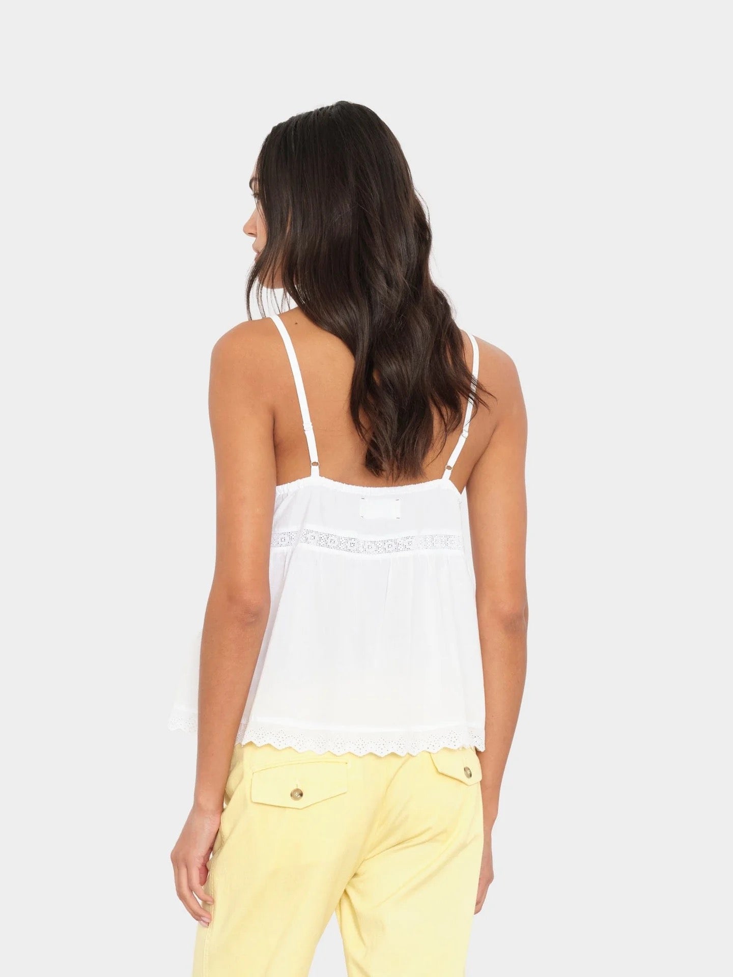 XIRENA - Women - White / Soft Sun  Alexia Top