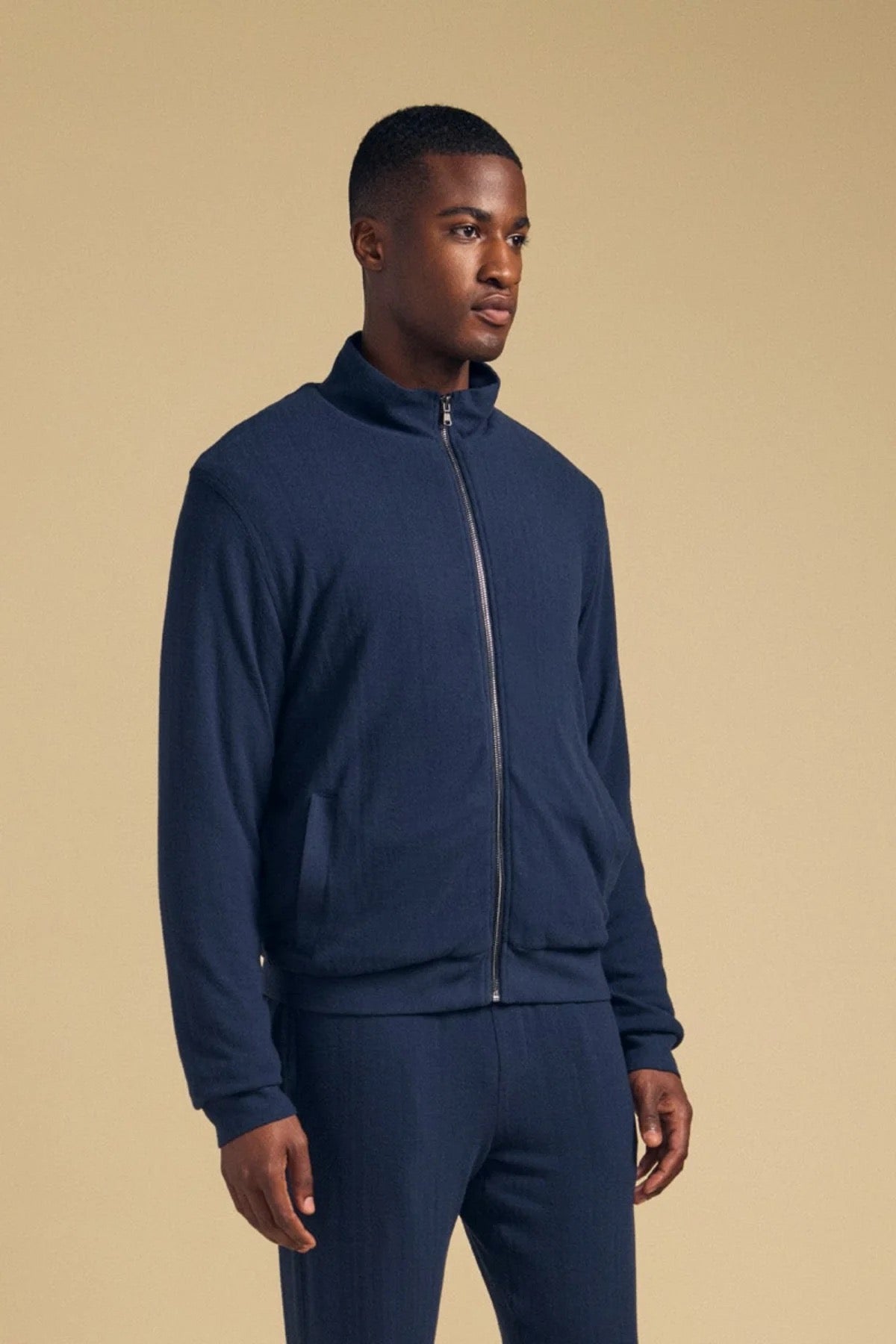Velvet - by Graham & Spencer - Men - Midnight  Nash  Zip Jacket