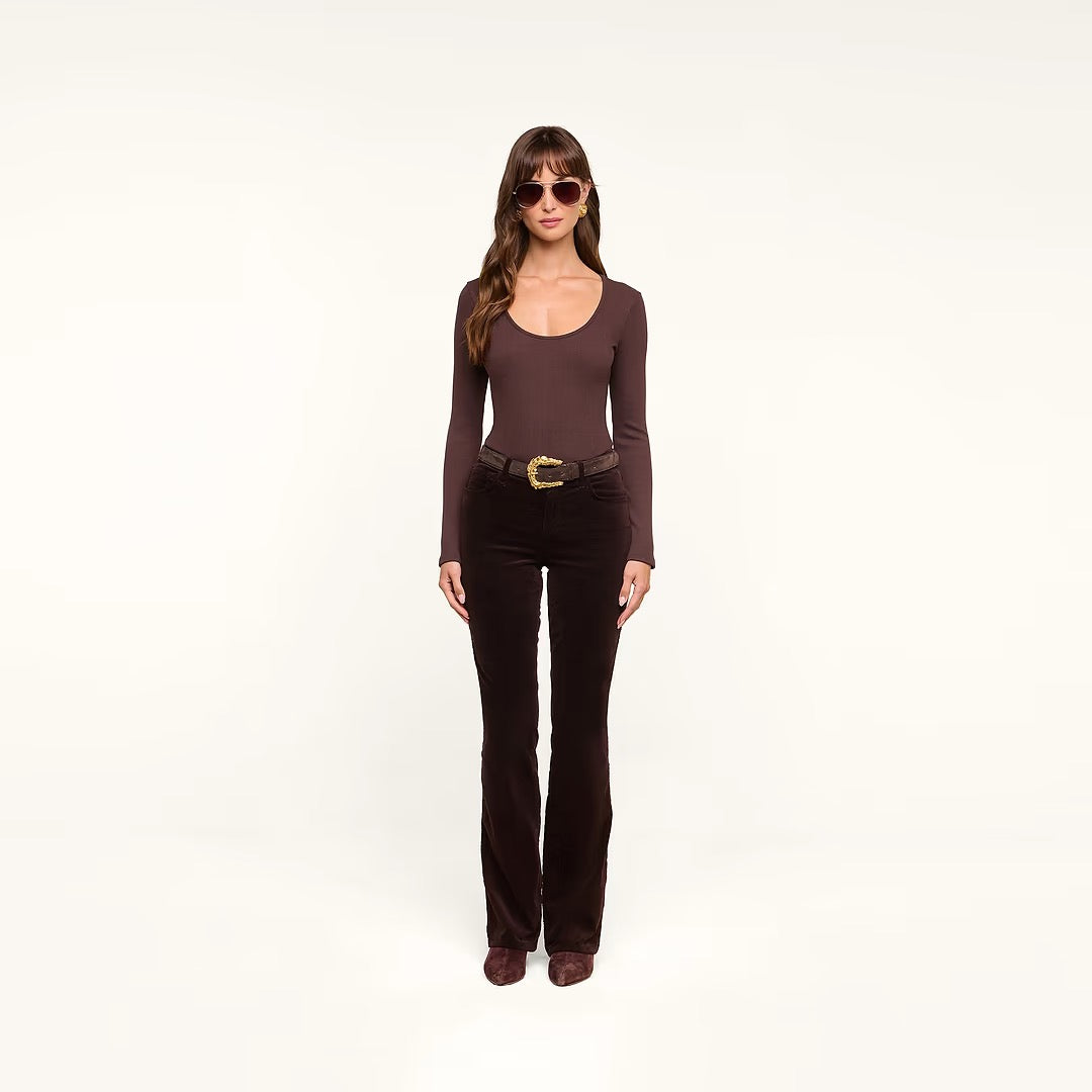 L'AGENCE - Women - Dark Java Stevie Velvet Jean