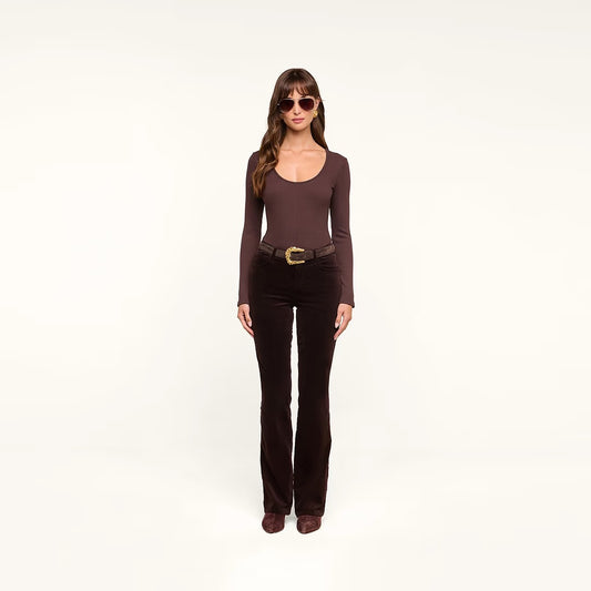 L'AGENCE - Women - Dark Java Stevie Velvet Jean