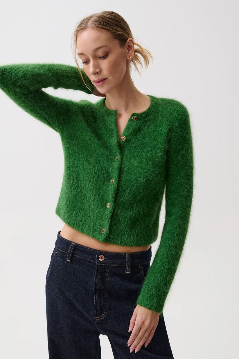 Pistola - Women -  Vivid Moss Yara Alpaca Blend Cardigan