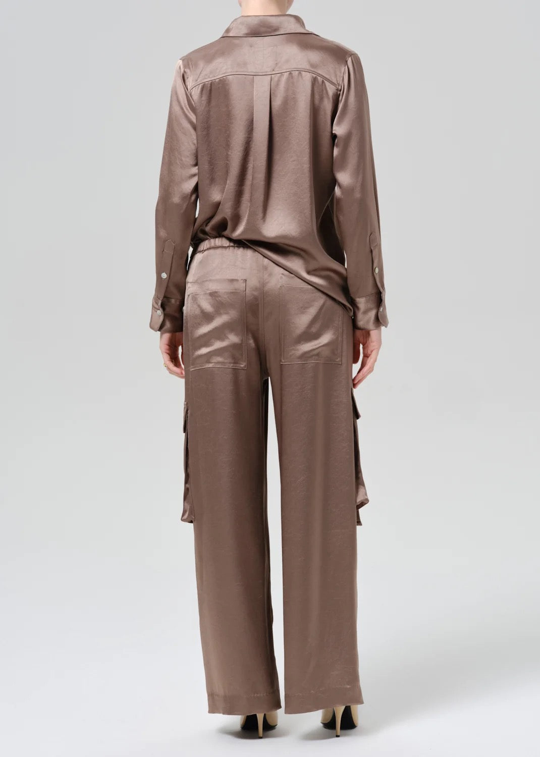 Citizens of Humanity - Women - Cocoa Andira Japanese Hammered Satin Pull On Pant