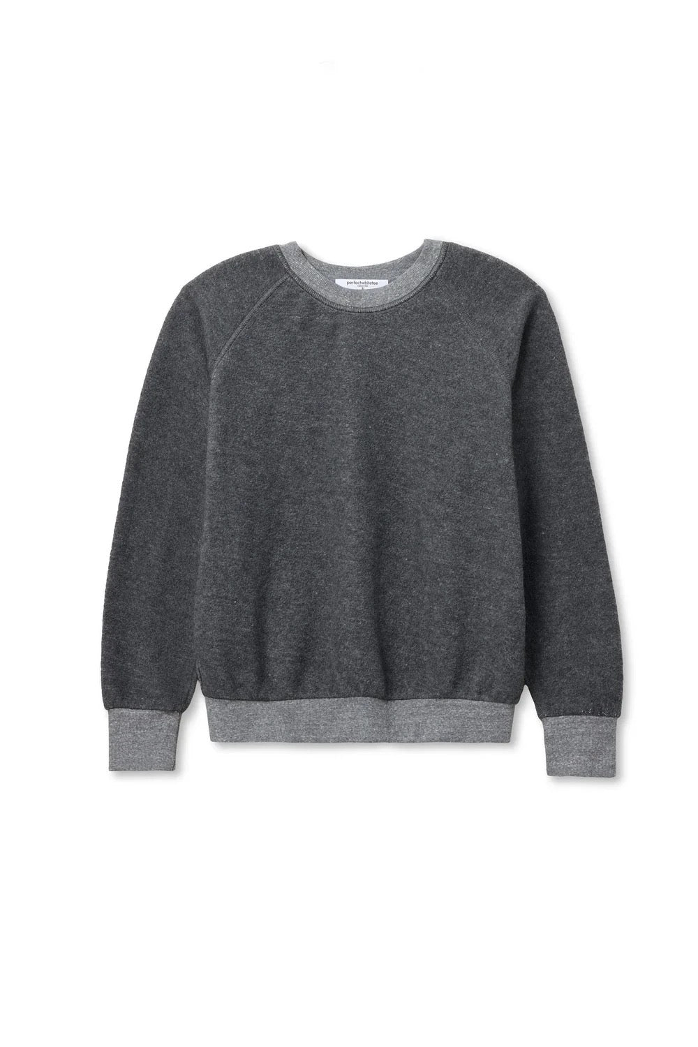 Perfect White Tee - Women - Dark Heather Grey Ziggy