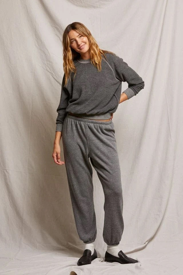 Perfect White Tee - Women - Dark Heather Grey Ziggy
