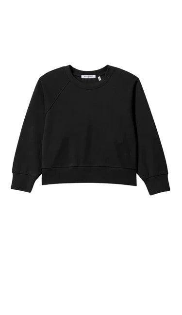 Perfect White Tee - Women - Black Nell Pureform Raglan Sweatshirt