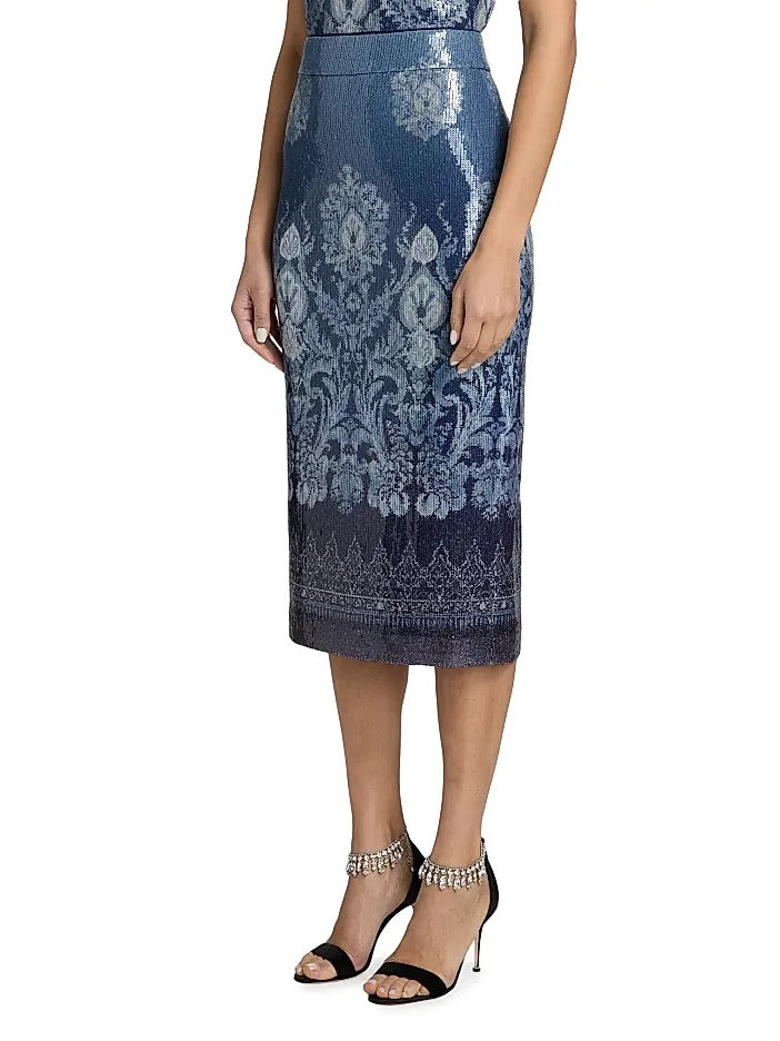 Ramy Brook - Women - Blue Whitney Sequin Skirt