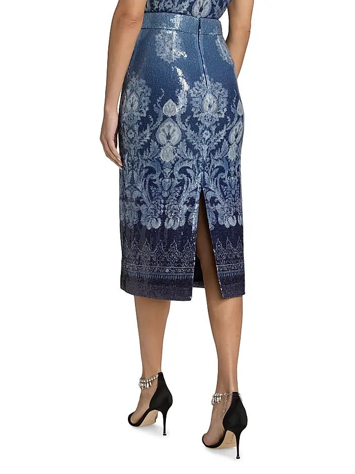 Ramy Brook - Women - Blue Whitney Sequin Skirt