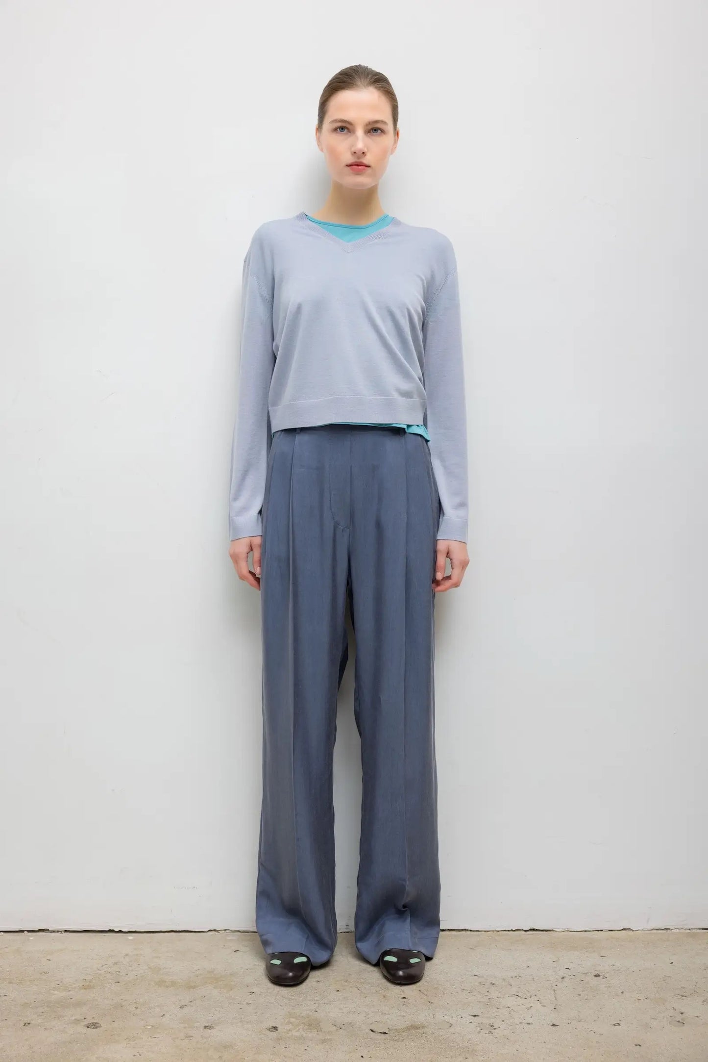 Leset - Women - Haze James V Neck Sweater