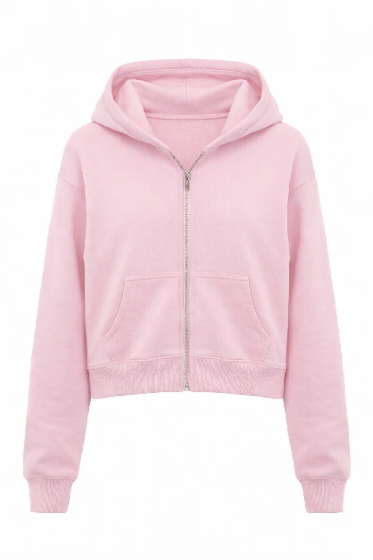 KatieJ NYC - Tweens - Pale Pink Shane Zip Hoodie