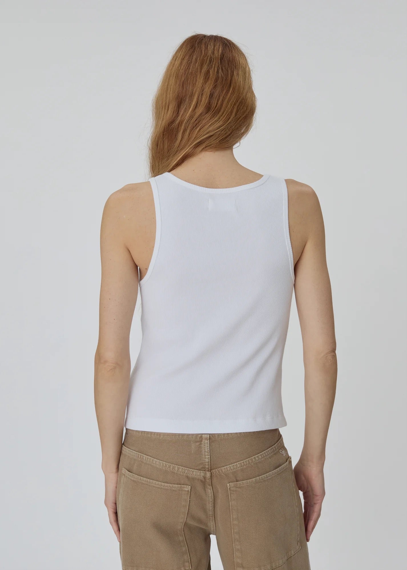 Still Here - Women - Milk & Pink Snap Tank