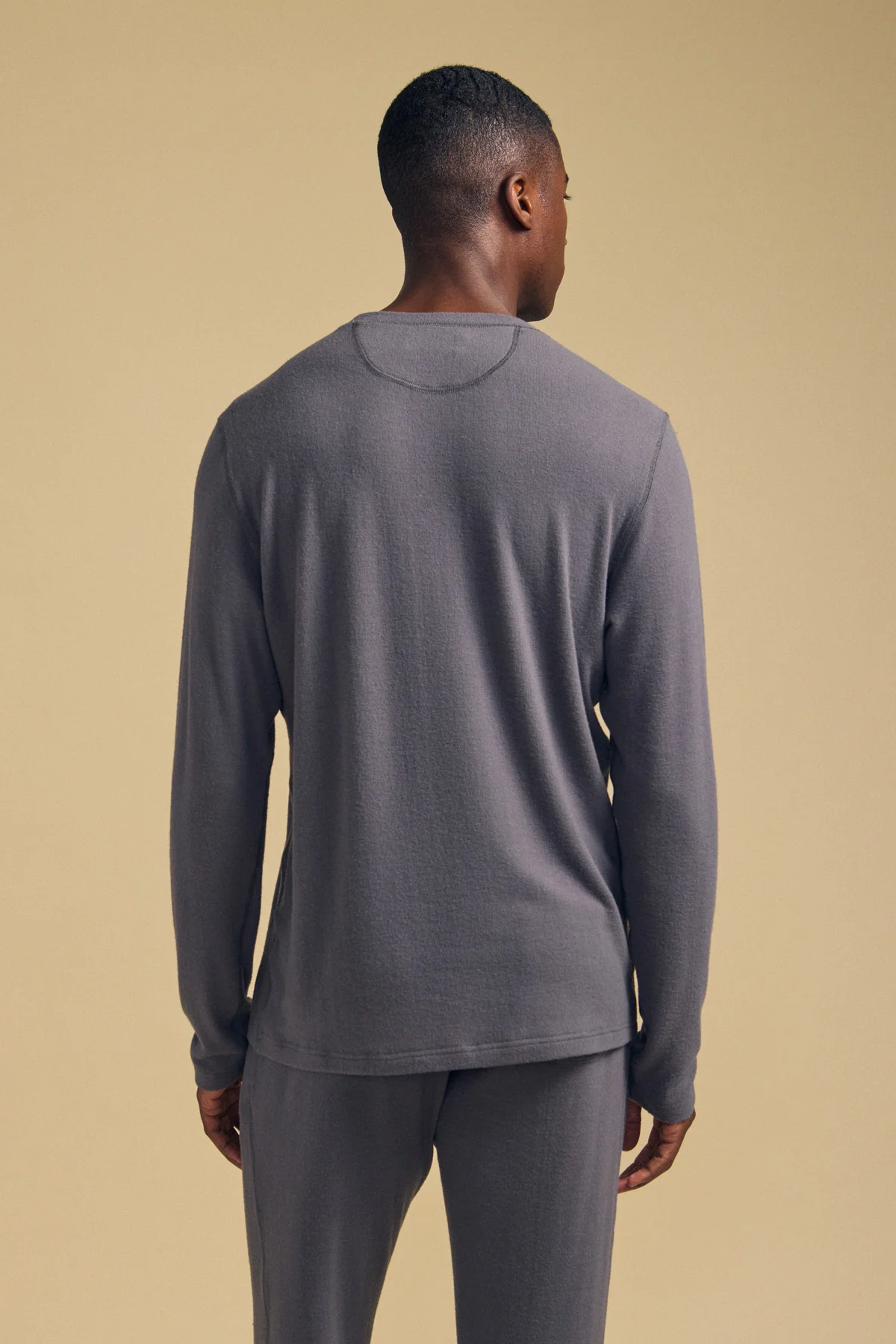 Velvet By Graham & Spencer - Men Graphite Redden Crew Pullover