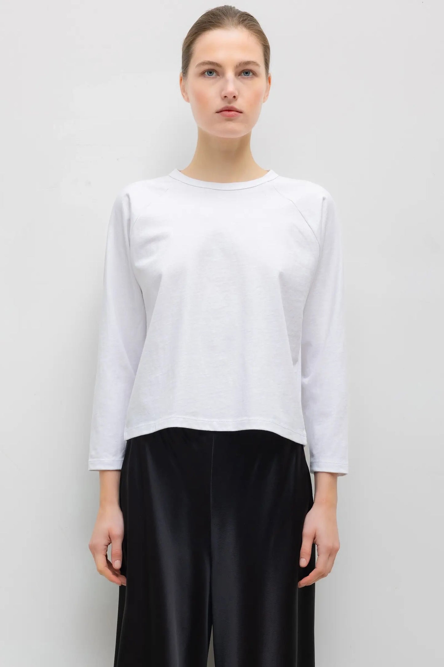 Leset - Women - White Margo Baseball Tee