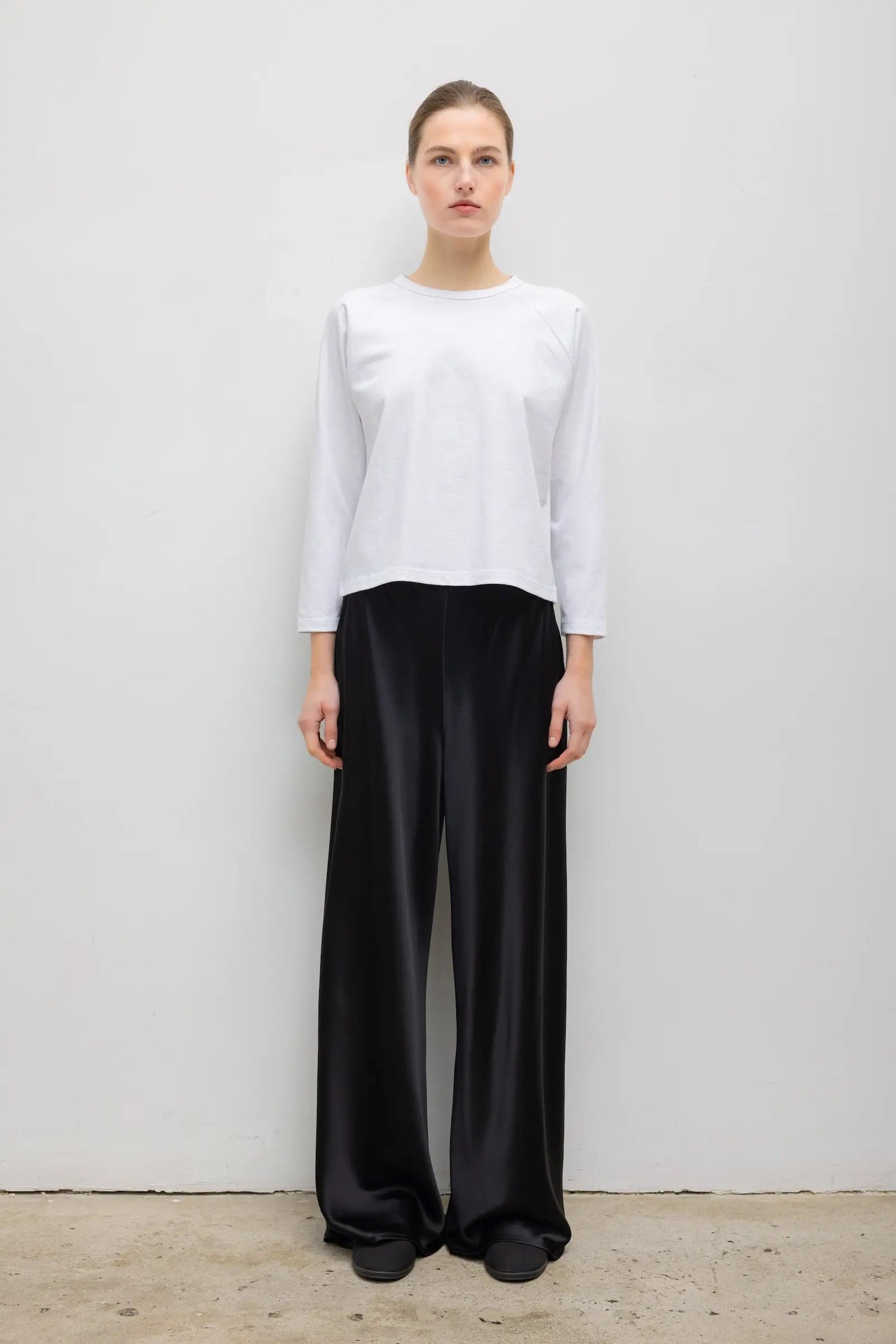 Leset - Women - White Margo Baseball Tee