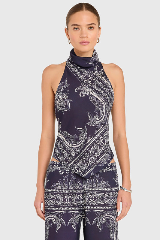 Amanda Uprichard - Women - Navy  Arielle Top