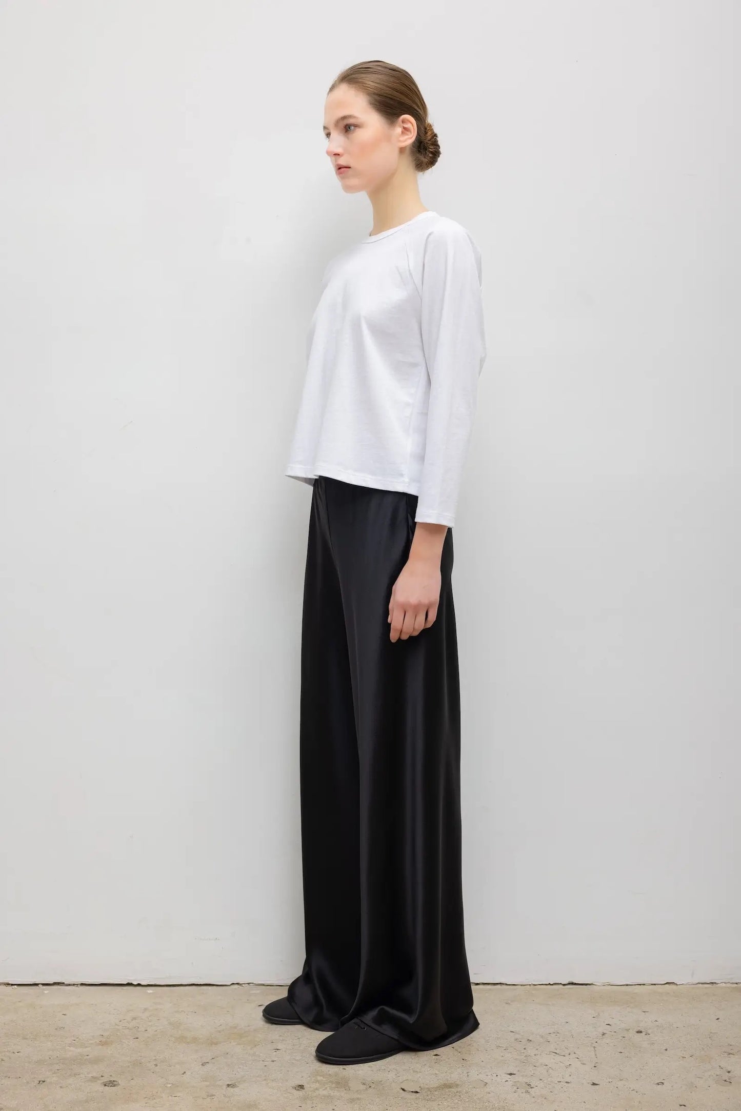 Leset - Women - White Margo Baseball Tee