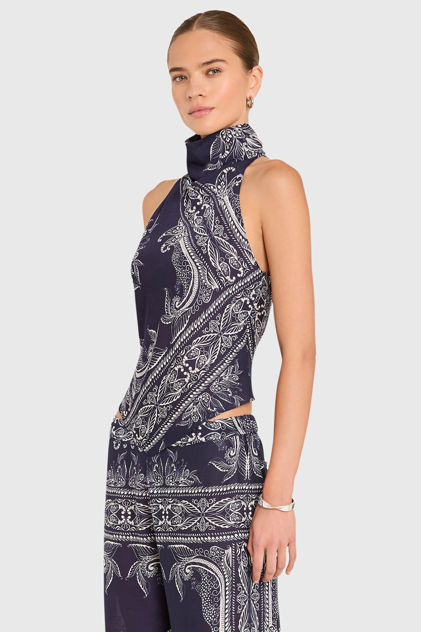 Amanda Uprichard - Women - Navy  Arielle Top