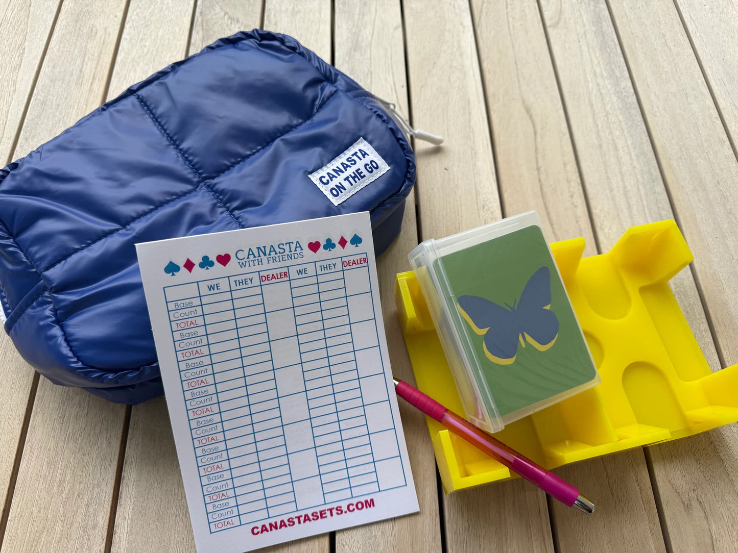 Guys N Gals - Canasta Travel Set To Go
