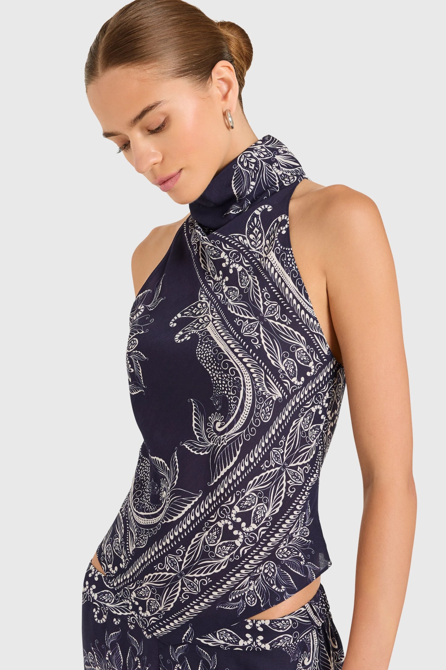 Amanda Uprichard - Women - Navy  Arielle Top