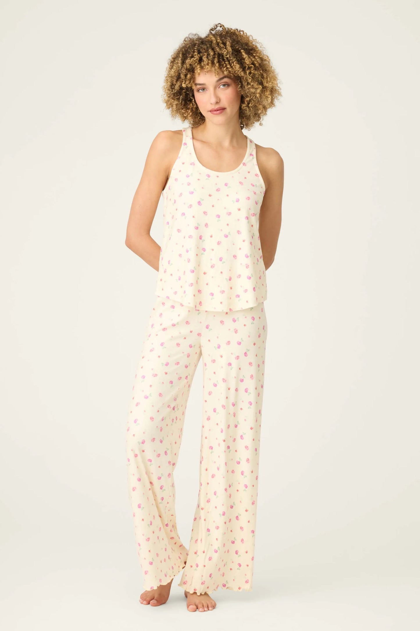P.J. Salvage - Women - Butter For The Mama Blooms Long Pj Set