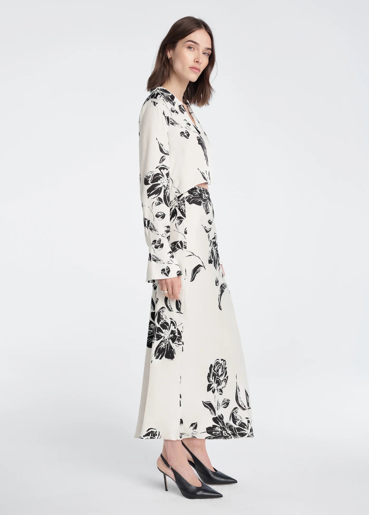 Favorite Daughter - Women - Vintage Floral The Cropped Lily Top