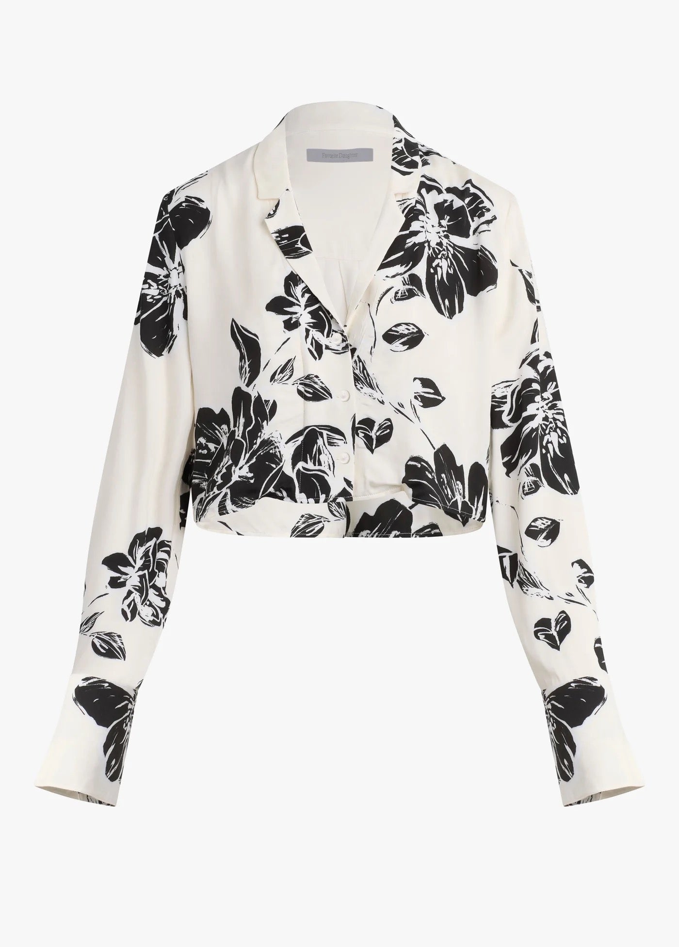 Favorite Daughter - Women - Vintage Floral The Cropped Lily Top