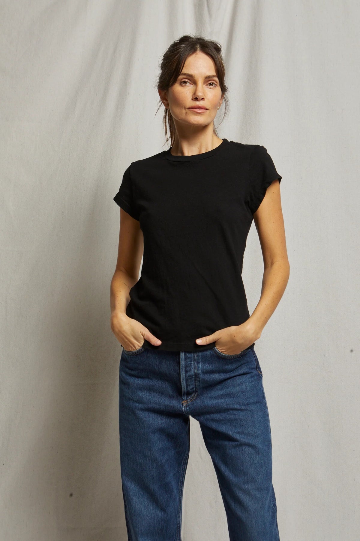Perfect White Tee - Women -Sheryl Recycled Cotton Baby Tee