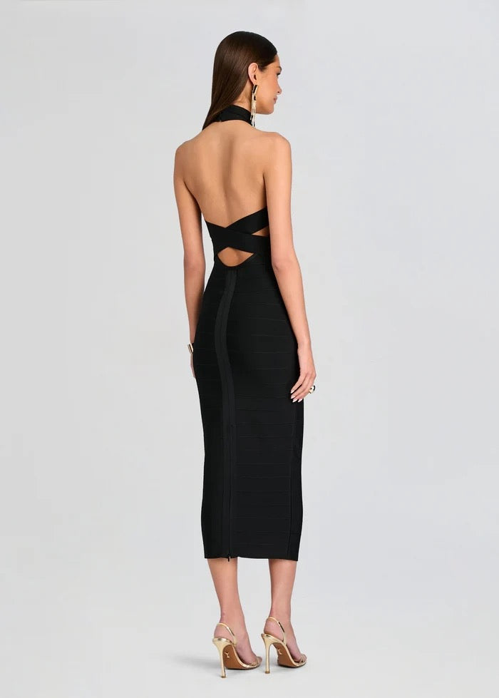 Retrofete - Women - Black Runa Bandage Knit Dress