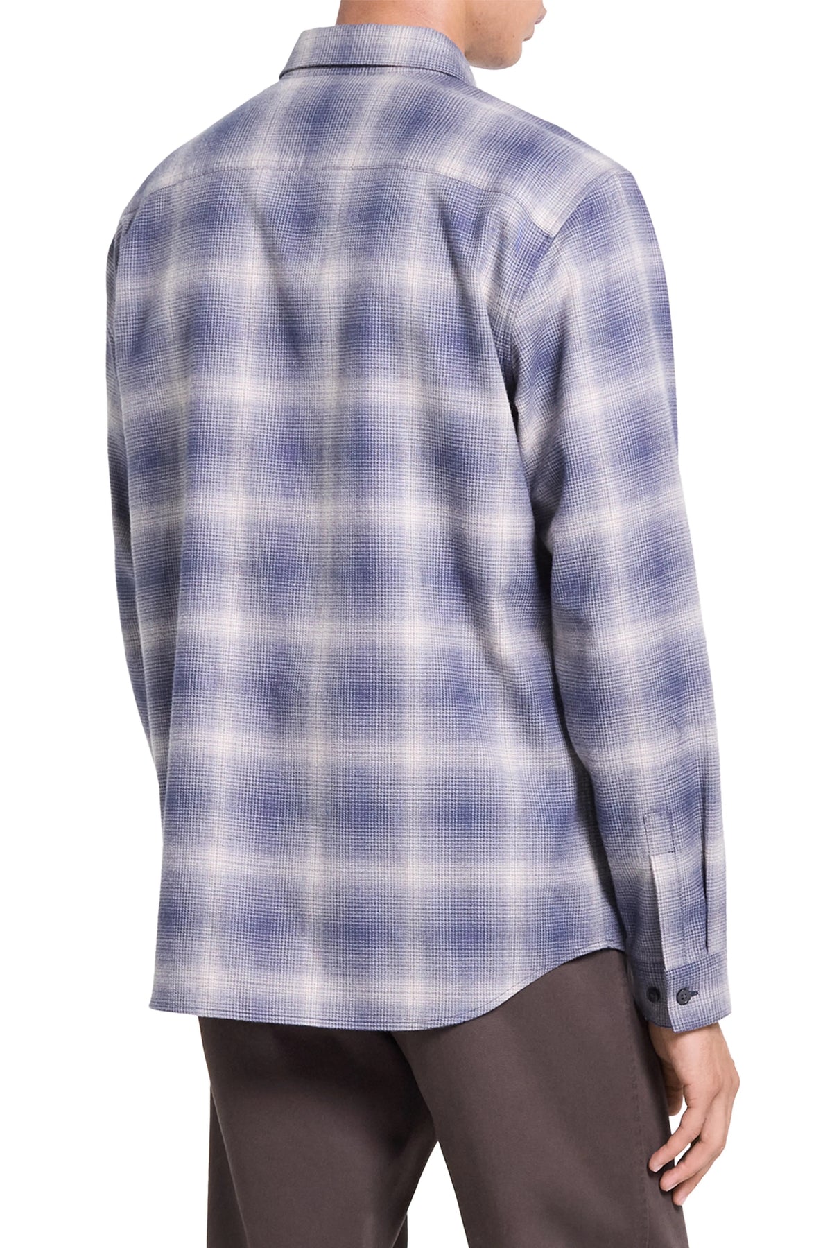 Theory - Men - Inkling Multi Irving Faded Plaid Shirt