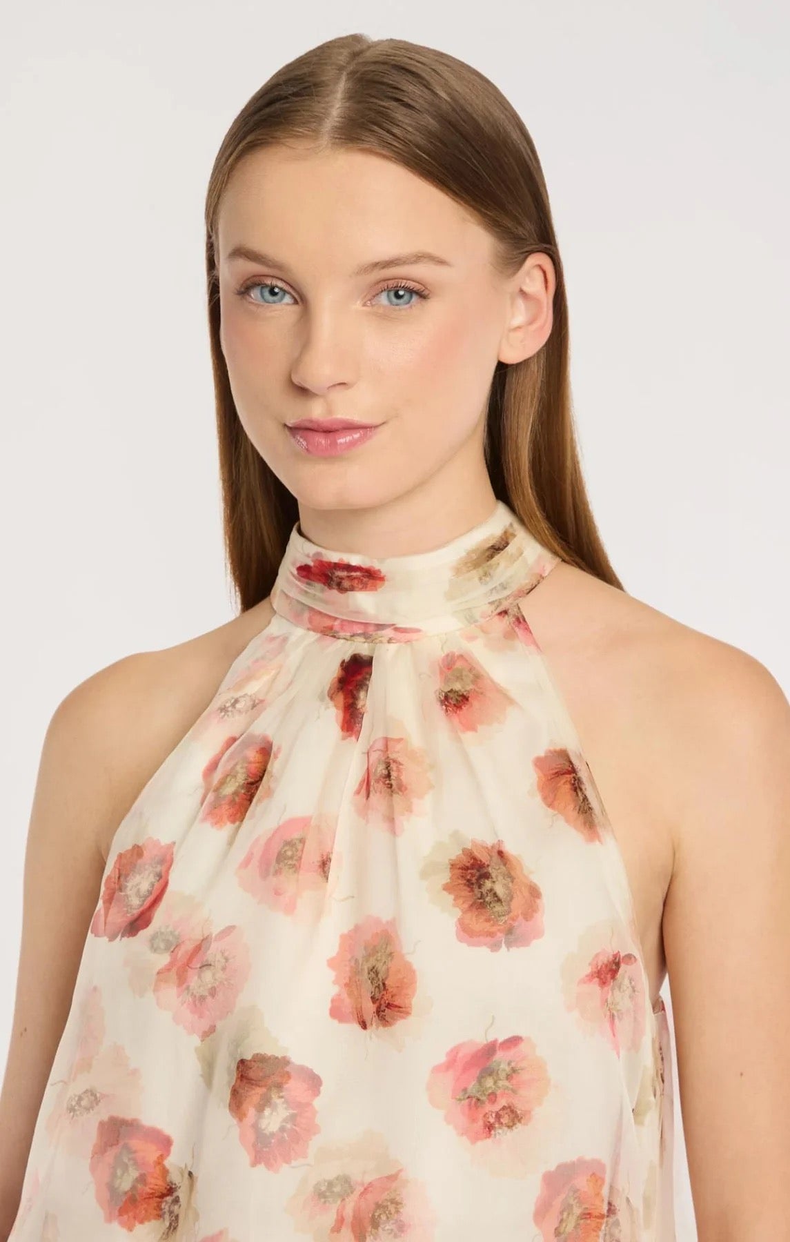 Cinq a' Sept - Women - Gardinia Mulit Floating Poppies Brennan Top