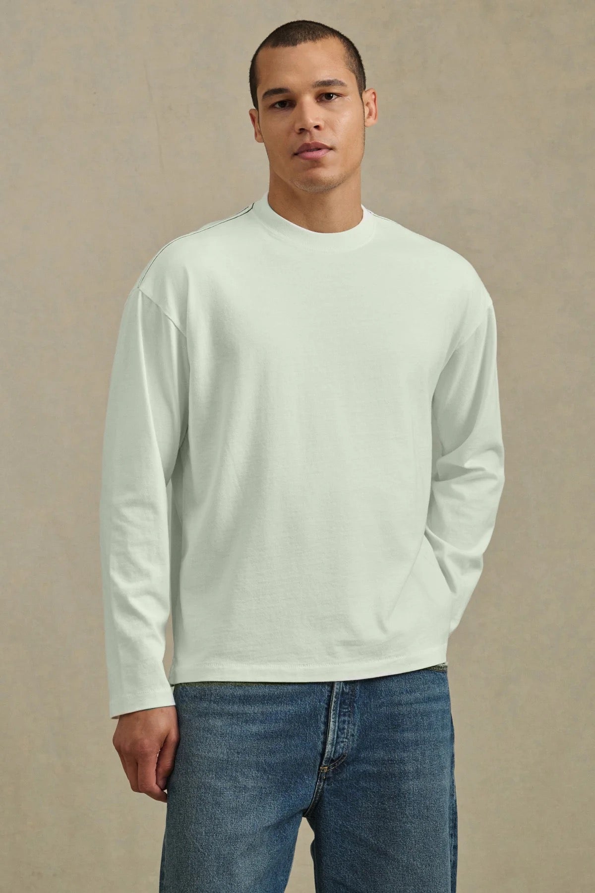 Velvet By Graham & Spencer - Men -  Salt Theo Heavy Jersey Tee